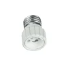 Adattatore per portalampada da E27 a GU10 bianco