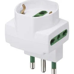 Adattatore sfalsato verticale Vimar S17+2P17/11+ bianco
