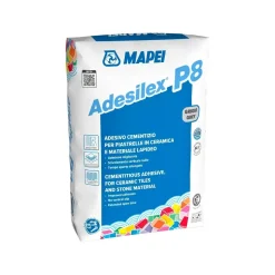 Adesivo cementizio Adesilex P8 25 kg colore grigio