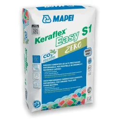 Adesivo cementizio Keraflex Easy S1 Zero 25 kg colore grigio