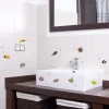 Adesivo decorativo per oggetti Fishes 15x31 cm