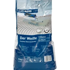 Adesivo flessibile per pietre naturali Il Bianco C2TE 5 kg