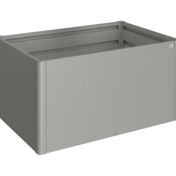 Aiuola rialzata Biohort 1,5x1 m Grigio quarzo metallizzato