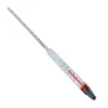 Alcolometro per grappa con termometro L 12,6 cm