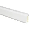 Alzatina per cucina in alluminio rivestita bianca 1 m