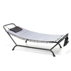 Amaca Bali in poliestere grigio chiaro 230x98x82 cm