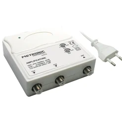 Amplificatore segnale TV VHF/UHF regolabili 1 ingresso 2 uscite