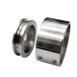 Ancoraggio a muro per tubo 42,4 mm lucidato