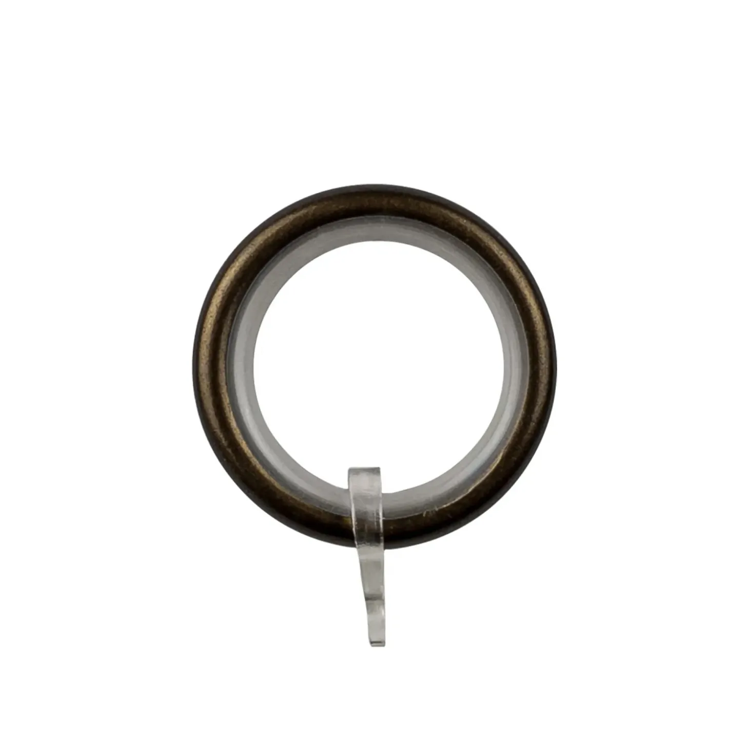 Anello in ferro per bastone tenda bronzo 27 mm 8 pz
