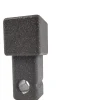 Angolo profilo di chiusura quadrato alluminio polv. Antracite 1x2,7x1 cm 2 pz