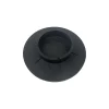 Antivibranti neri in gomma Ø 10, 4 cm 4 pz