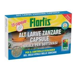Antizanzare larvicida Flortis Alt capsule 15 pz