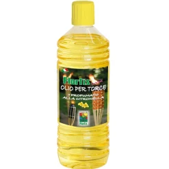 Antizanzare olio per torce Flortis alla citronella 1 l