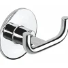 Appendiabiti doppio Wind in acciaio inox cromo