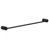 Appendino asciugamani da parete Idrostile 620x35 mm Nero