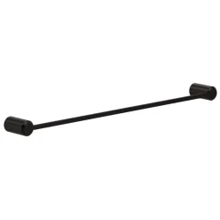Appendino asciugamani da parete Idrostile 620x35 mm Nero