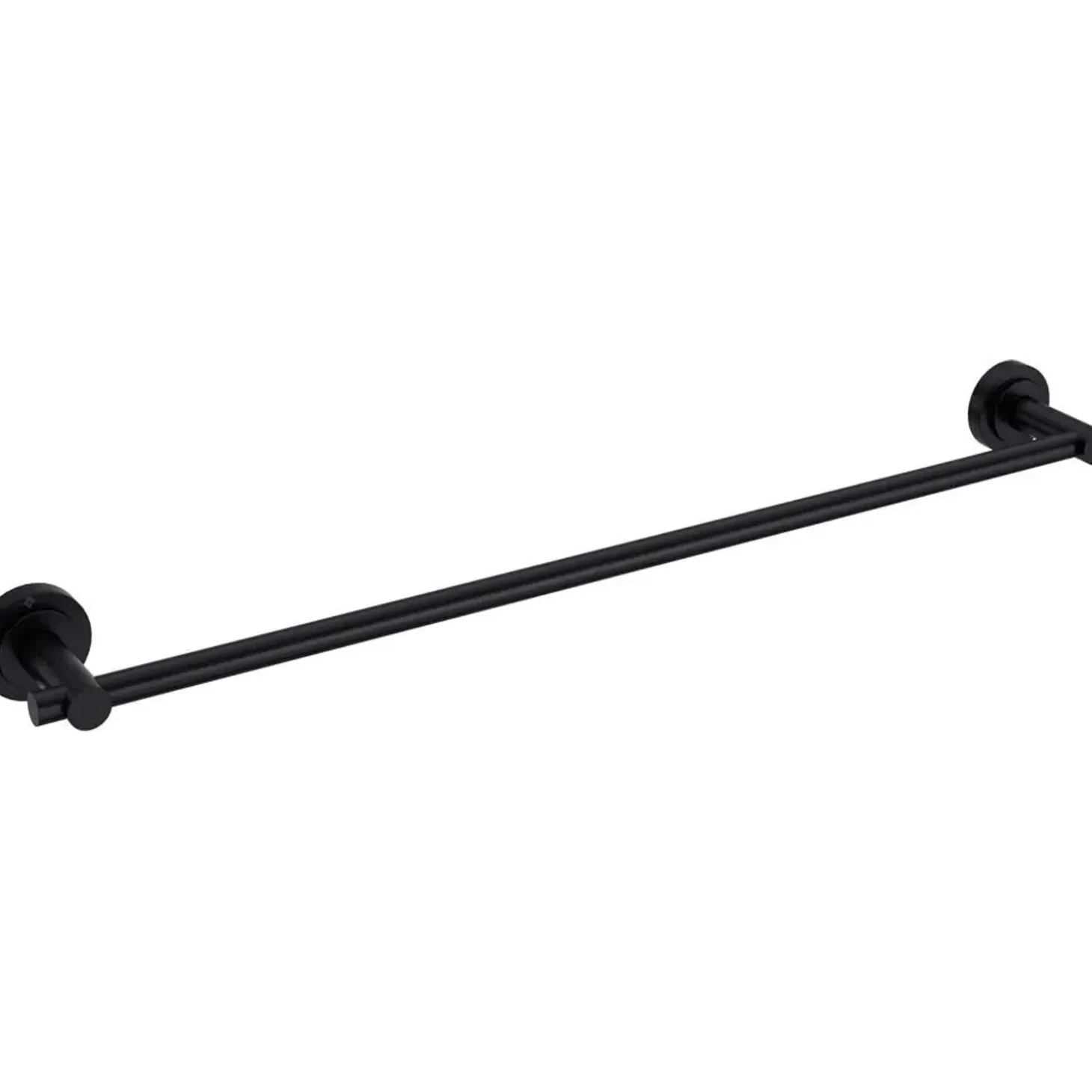 Appendino asciugamani da parete Idrostile 600x50 mm Nero