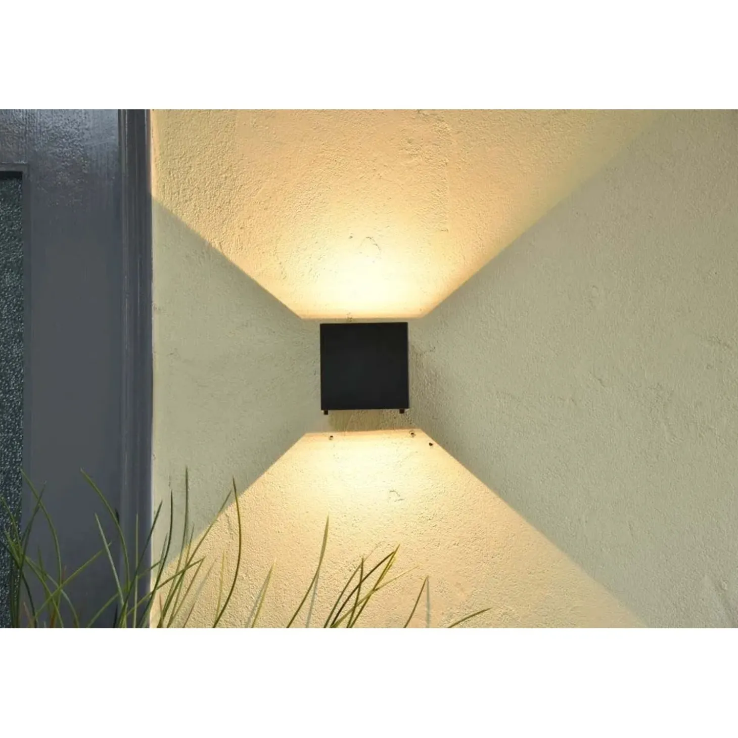 Applique a LED da esterno Quadra 500 lm bianco neutro 100x98x112 cm