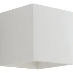 Applique Intec Rubik 11,5x11,5 cm bianco