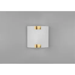 Applique LED da parete Pura in vetro 370 lm Bianco Caldo 20x20 cm