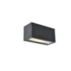 Applique solare da esterno Inka ibrida 9 W 89x180x80 cm grigio scuro