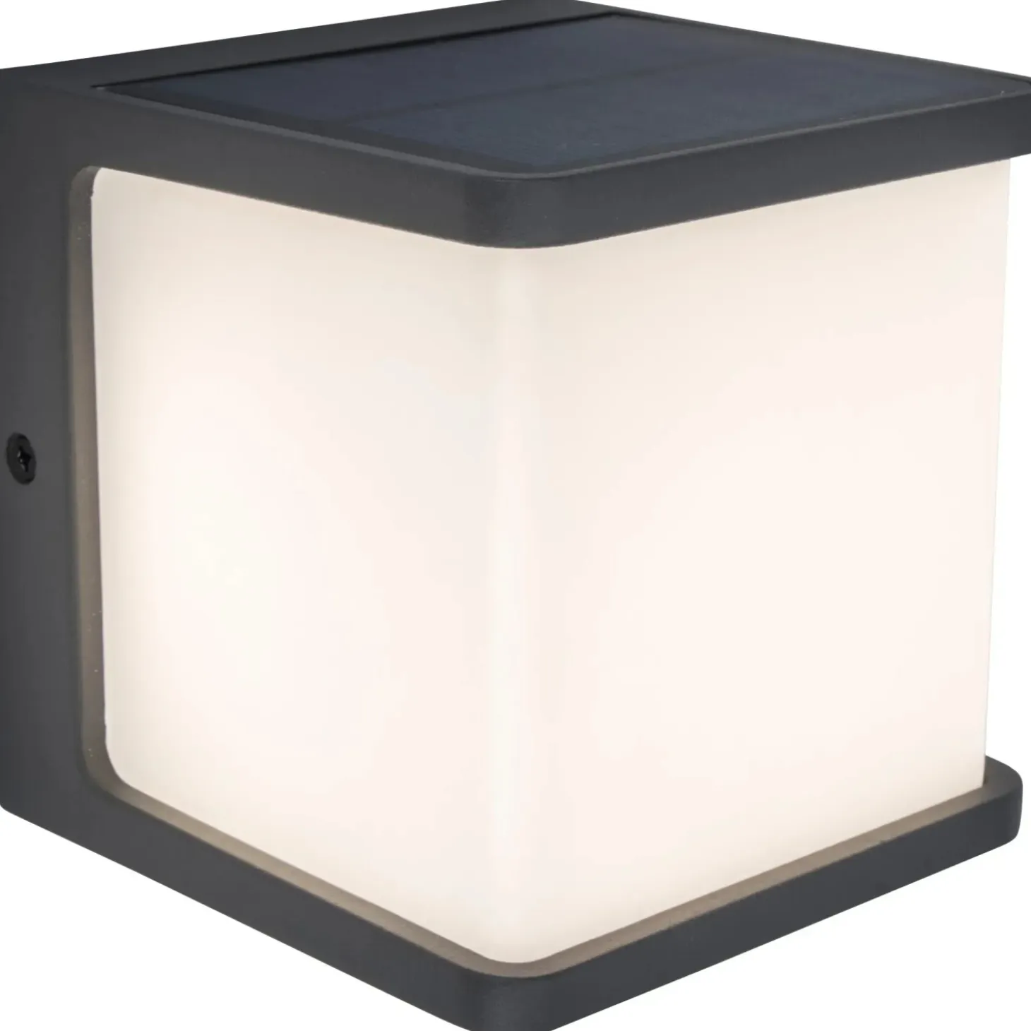 Applique solare da esterno LED Lutec Doblo 8 W 500 lm 4000 K IP54 12,9x11x11 cm