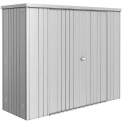 Armadio da esterno Biohort argento 227x83x183 cm