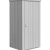 Armadio da esterno Biohort 93x83 cm argento metallizzato