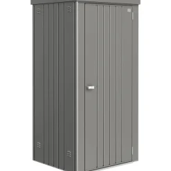 Armadio da esterno Biohort 93x83 cm grigio quarzo metallizzato