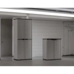 Armadio in plastica Keter Jolly grigio scuro