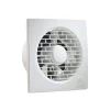 Aspiratore da muro punto filo mf 120/5" timer Vortice 120x120 mm