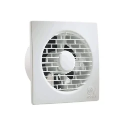 Aspiratore da muro punto filo mf 120/5" timer Vortice 120x120 mm