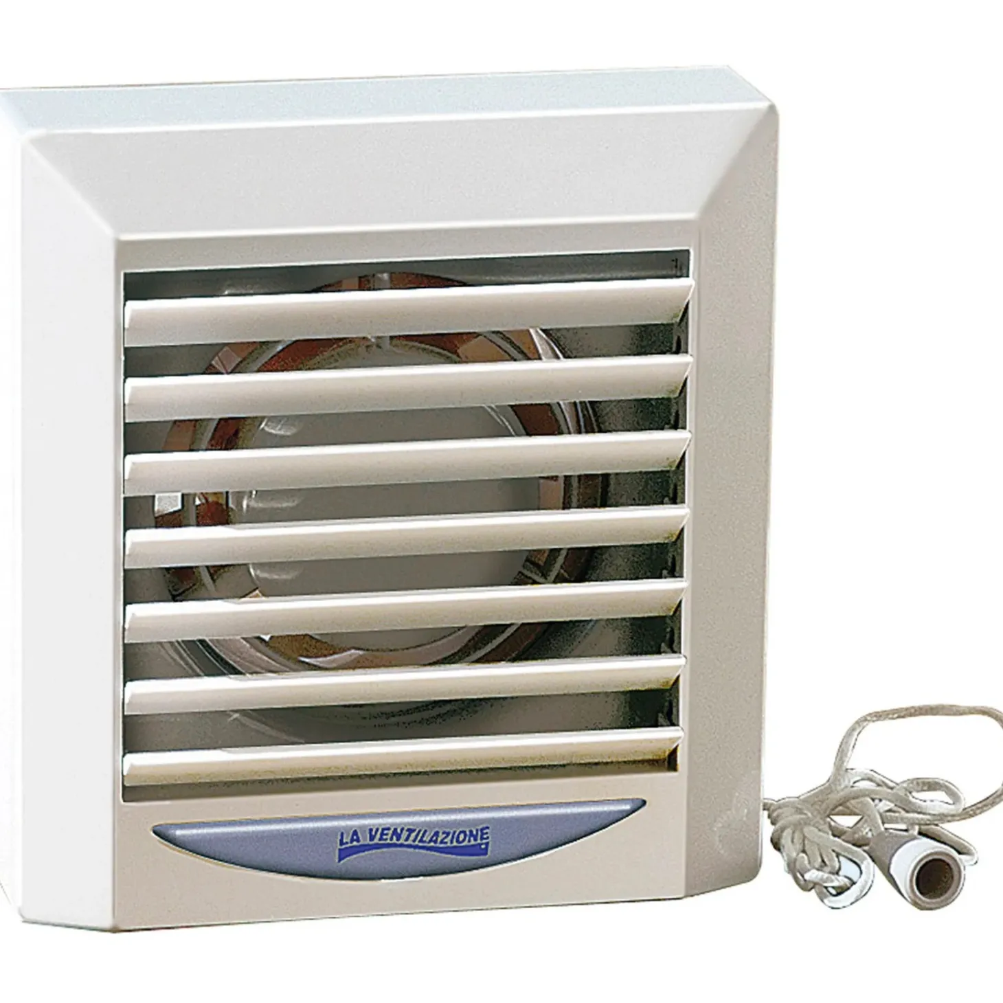 Aspiratore elicoidale a serranda con interruttore 11 W Ø 100 mm