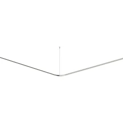 Asta tenda doccia Idrostile con kit montaggio 50x150x1300 mm acciaio lucido