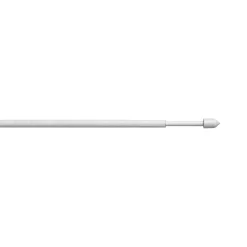 Astina per tenda Berlino a molla tonda 40/30 cm bianco 2pz