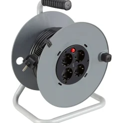 Avvolgicavo 25 m 4 prese 33x20x26 cm