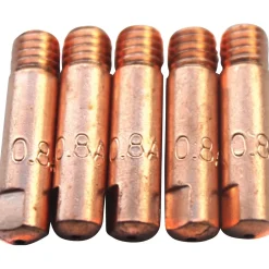 Awelco punte di contatto per torcia M6 X 25 Ø 0,8 mm blister 5 pz