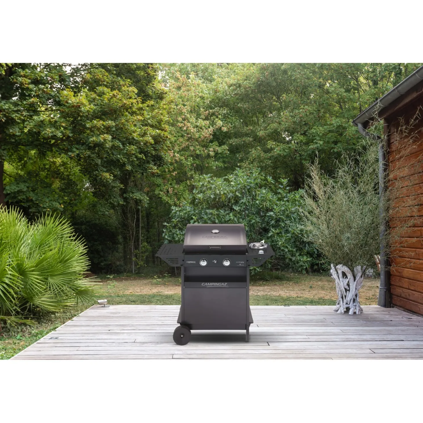 Barbcue a gas Xpert 200 LS Plus 2 bruciatori nero