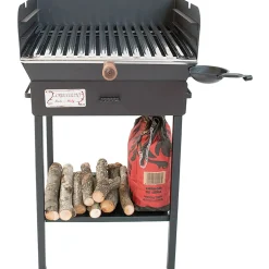 Barbecue a carbone Cruccolini Family BA21 nero