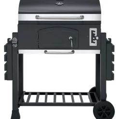 Barbecue a carbonella Jamestown Jaxon nero griglia 70x46cm