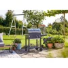 Barbecue a carbonella Jamestown Jaxon nero griglia 57x41.5cm