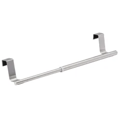 Barra portasalviette sopra anta telescopica in acciaio inox 60 cm