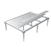 Basamento in alluminio Biohort per armadio SmartBase Plus argento