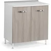 Base cucina 2 ante 80 cm olmo
