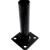 Base in acciao per pali recinzione Ø 38 mm antracite