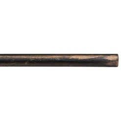 Bastone per tenda in ferro 200 cm nero e rame Ø 20 mm