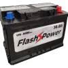 Batteria auto Flash Power 74 Ah 12 V dx