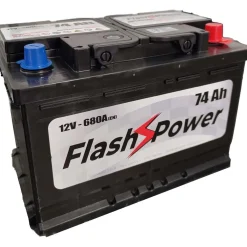 Batteria auto Flash Power 74 Ah 12 V dx