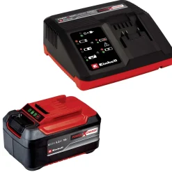 Batteria e Caricabatteria 4A Fastcharger Einhell PXC 18 V 5,2 Ah