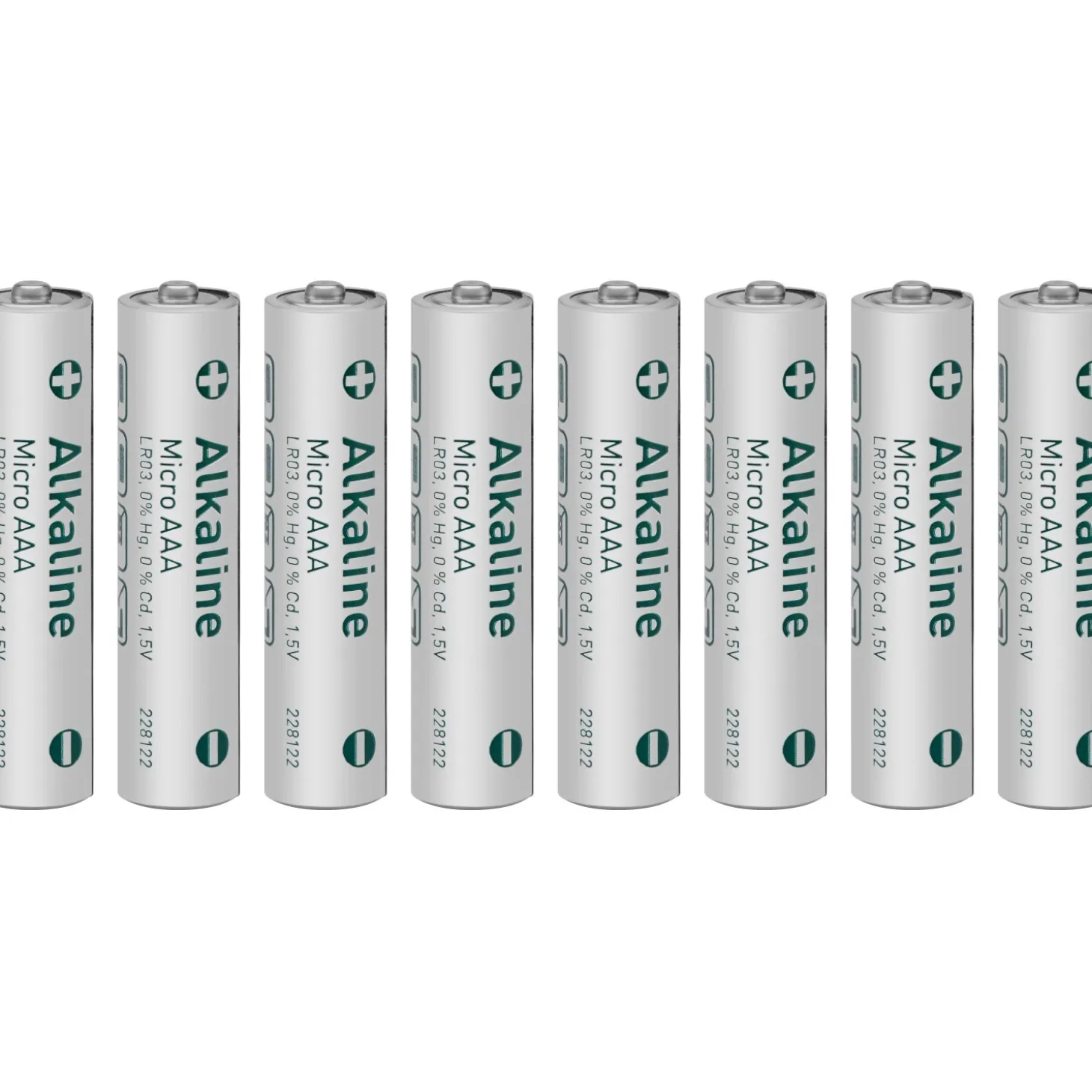Batterie Micro AAA Alcaline 8 pz